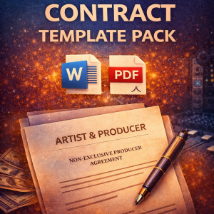 Artist & Producer Contract Template Pack (DOCX + PDF)