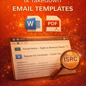Distributor Escalation & Takedown Email Templates (DOCX + PDF)
