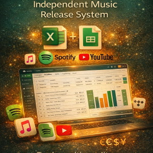 Royalty Tracker – Independent Music Release System (Excel + Google Sheets)