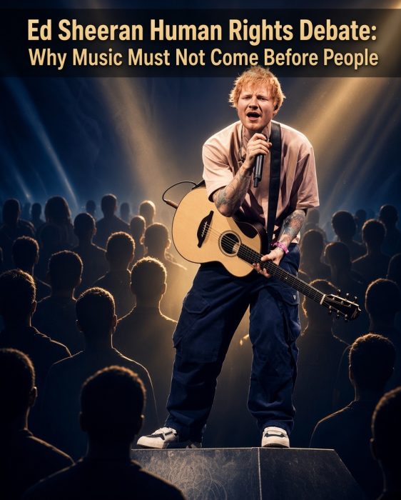 Why Ed Sheeran Was Forced to Confront Human Rights on Stage